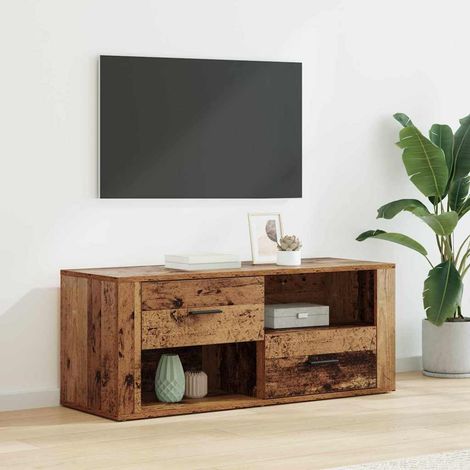 TV-Schränk Altholz 100 x 35 x 40 cm Holzwerkstoff
