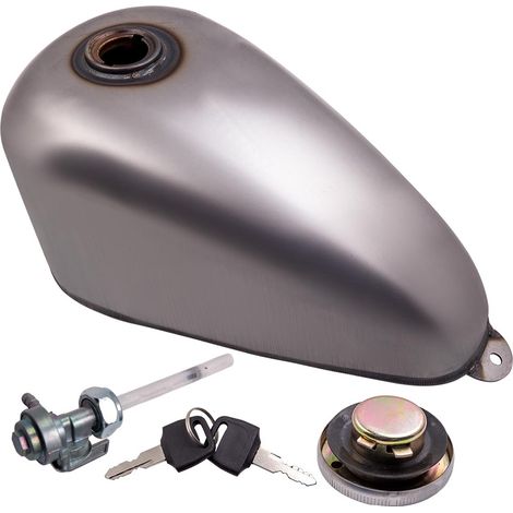 5.0 L Gallon for King Gas Fuel Tank Steel for Harley Ironhead Bobber 55-78