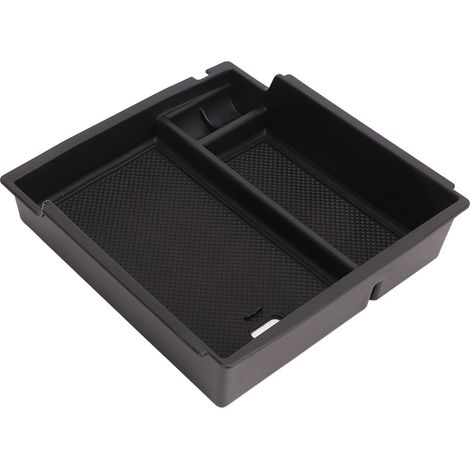 Organisateur de console centrale noir, boîte de rangement pour accoudoir central, remplacement pour Ford Bronco 2021-2022 (1/5)
