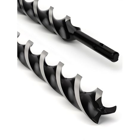 Mèche à bois hélicoïdale SDS Plus - 25 x 800 mm - Pour bois (1/5)