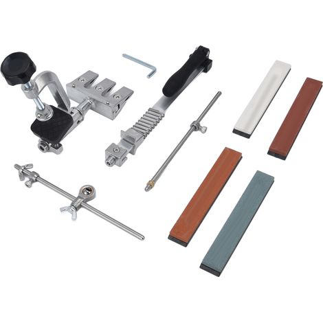 Affûteur de couteaux professionnel Rehoo, pierre à aiguiser robuste à angle constant, outils de cuisine RH 006 (1/5)