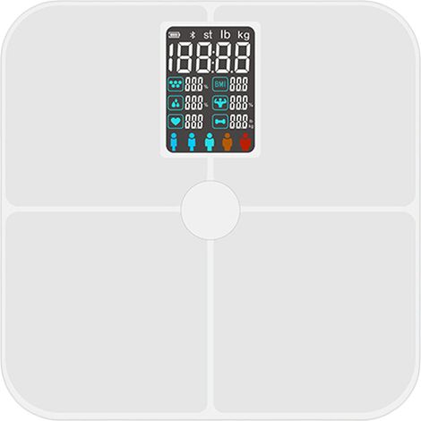1 balance impédancemètre, écran couleur, analyse BIA 22 paramètres, mesure fréquence cardiaque, mode sportif/bébé/invité (1/5)