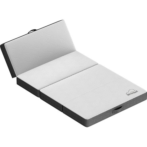 Foldable Floor Mattress Gel Memory Foam Single 90x190x20cm