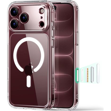 Coque pour iPhone 18 Pro/17 Pro, Transparente (1/5)