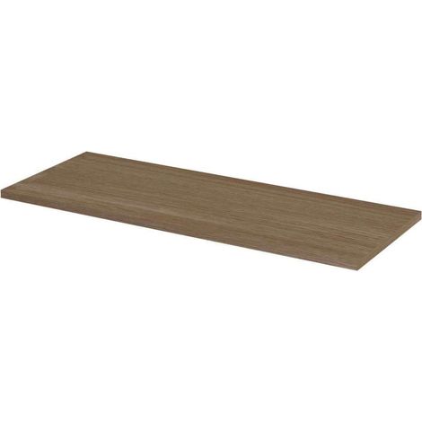 Costado visto KIT-CHEF para muebles altos acabado nogal noceto, 90 cm(alto)35 cm(ancho)1,9 cm(largo)