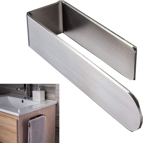 Porte-serviettes en acier inoxydable support de rangement pour serviettes support dtagre de salle de bain Label (1/4)