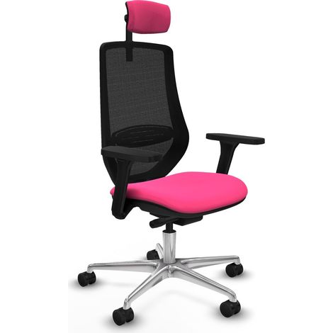 Sedia da Ufficio Piqueras y Crespo D086N2W Rosa (1/5)