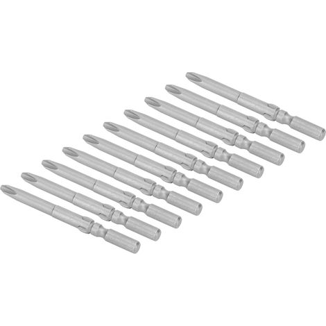 Set de 10 Embouts Cruciformes 4,5mm Aimantés pour Tournevis Électrique, Accessoires de Perçage (1/5)
