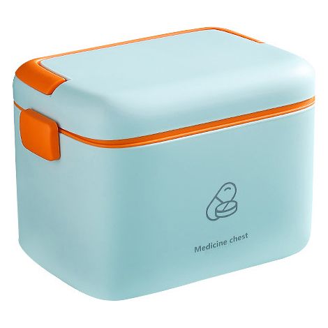 Boîte à médicaments multifonctionnelle, trousse de premiers secours médicale portative (1/5)