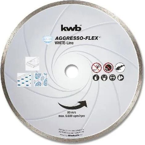 Disco de corte kwb 115 mm Turbo 5 mm