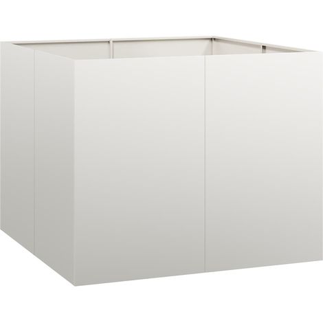Maison Exclusive - Fioriera 100x100x80 cm in Acciaio Inox (1/5)