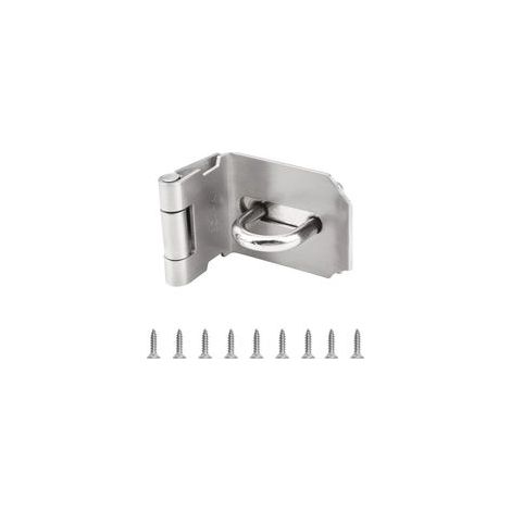 1pc Cadenas lourd en acier inoxydable 90 degrés à angle droit, loquet pour Portes et fenêtres