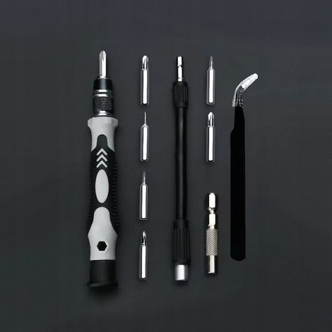 JEU DE TOURNEVIS DE PRÉCISION TOURNEVIS TORX UNIVERSELS COFFRET 115 pcs (1/5)