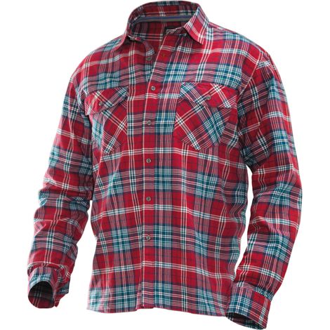 Chemise bucheron flanelle Jobman 5138 rouge L
