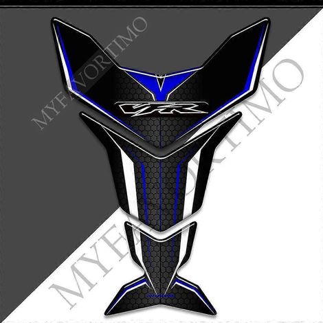 Protection autocollante pour réservoir Honda VFR 400 600 700 750 800 1200 XF VFR800 : kit d'huile et de carburant, emblème pour les genoux, logo et autocollant – VFR12 (1/5)
