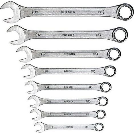 Serie di chiavi combinate 8 pz Kraftixx