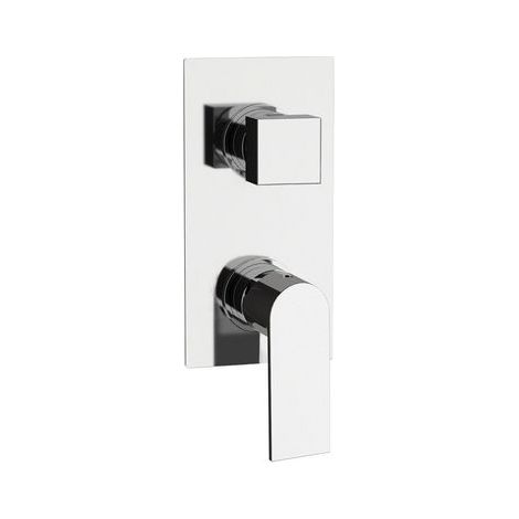 MISCELATORE MONOCOMANDO INCASSO DOCCIA C/DEVIATORE 4 VIE LINEA AVENUE- Cromo- MARIA- pezzi 1