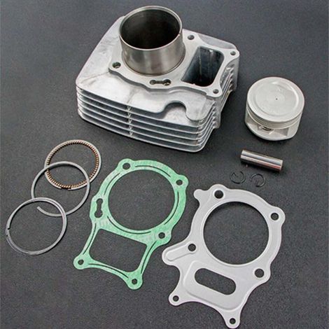 Cylinder liners for motorcycle engines, compatible with the cylinder liners of the Honda Sportrax250, Recon250 and TRX250 models. (1/4)