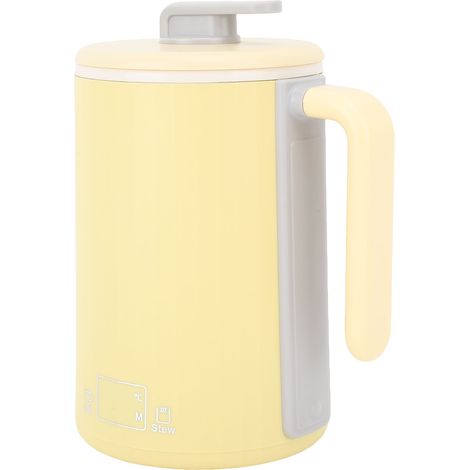 Elektrischer Wasserkocher mit Schnellheizfunktion, intelligenter Temperaturregelung, Trockengehschutz und automatischer Abschaltung für Büro und Zuhause, gelber EU-Stecker, 220 V (1/5)