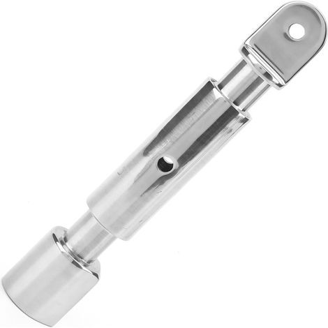 Raccord de tube de toit en acier inoxydable 316 avec kit de couvercle coulissant télescopique à 3 sections, conversion marine (1/5)