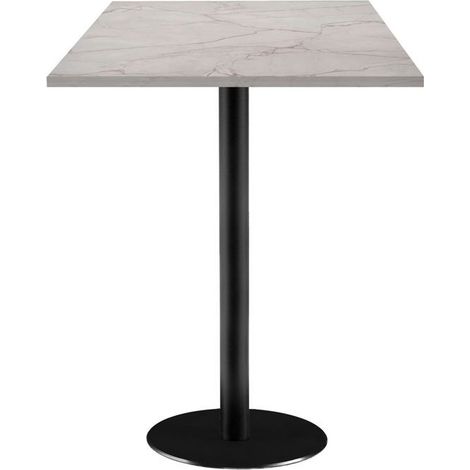 Mange-debout 60 x 60 cm - modèle Rome marbre yule