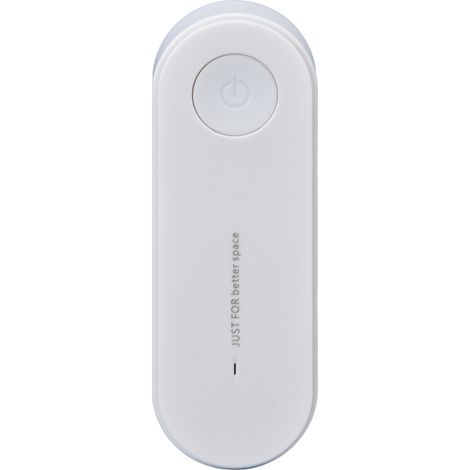 Purificateur d'air 20 millions d'ions négatifs, désodorisation, formaldéhyde, fumée secondaire, PM2.5, odeurs, pour chambre à coucher, AC90-240V, blanc, prise UE (1/5)