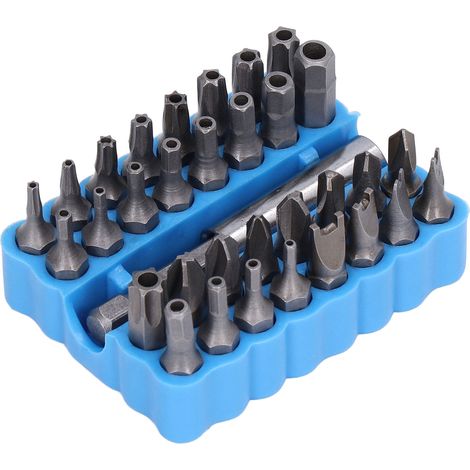 33-teiliges Sicherheitsschraubendreher-Bit-Set mit 1/4-Zoll-Sechskantschaft für Wartungs- und Reparaturarbeiten (1/5)