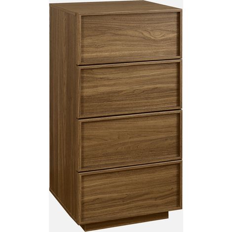 Cómoda con 4 cajones y efecto madera (1/5)