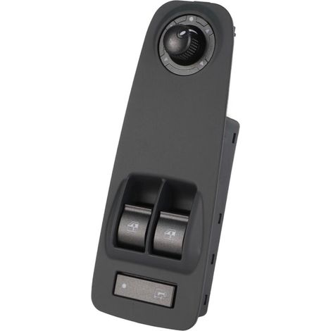 Interruptor de elevalunas eléctrico, integrado antidesgaste 6490.x9 Negro, repuesto sensible para Fiat Doblo 2006-2015 -Crezuo