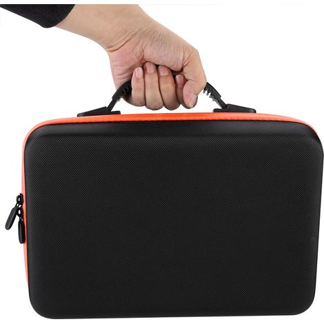 Étui de transport rigide pour huiles essentielles, 60 flacons, compatible 5ml et 15ml (couleur orange) (1/5)