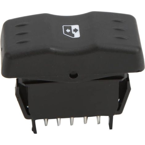 Electric window switch, 6001546816 Replacement part for single electric window control button for Dacia Logan 2004-2014 (1/4)
