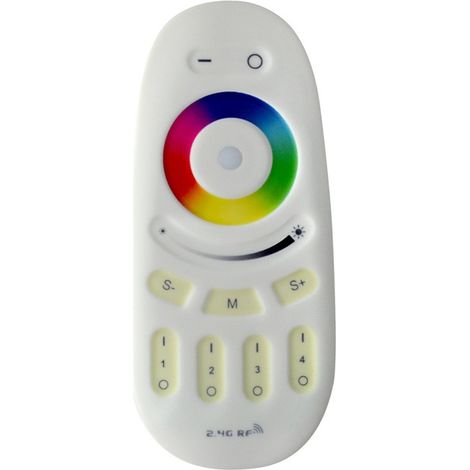 Télécommande RGB+White RF 4 Zones 2.4 Ghz Miidex Lighting® (1/6)