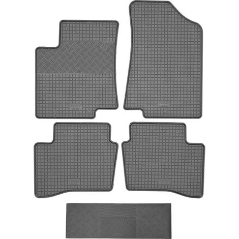 Tappetini RIGUM 901436 + Copertura 900101 - Kia Rio III Berlina / Hatchback dal 2011 al 2017, Anteriore AV - INSTALLAZIONE (1/5)
