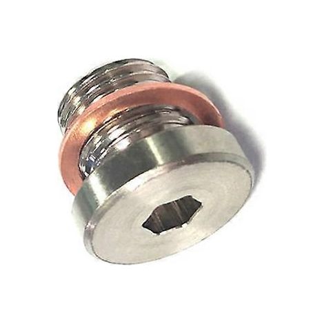 Capteur d'oxygène O2 en acier inoxydable, bouchon hexagonal et écrou à souder, couvercle M12x1,25. (1/5)
