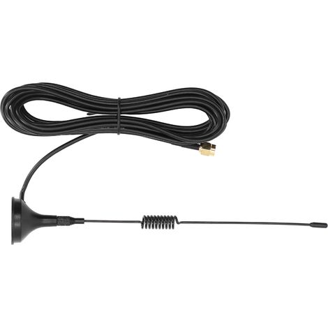 Antenne omnidirectionnelle à gain élevé avec base magnétique pour la réception et la transmission des signaux 2G/3G GSM et GPRS (1/5)