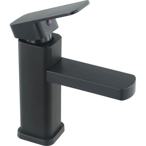 Robinet de salle de bain, inox, surélevé, pour salle de bain (1/5)