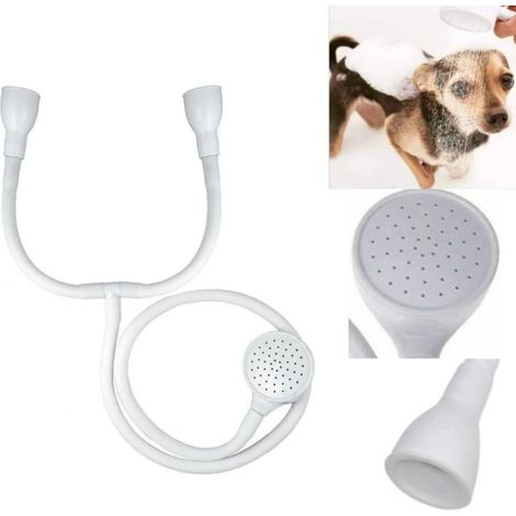 Ensemble de pommeau de douche pour dortoir, robinet, pommeau de douche extérieur pour le shampoing, le bain des animaux, la salle de bain et l'usage domestique. (1/5)