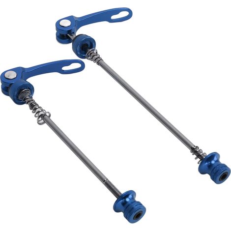 Set mit 2 Schnellspannhebeln für Fahrräder, hohe Festigkeit, einfache Montage, korrosionsbeständig (1/5)