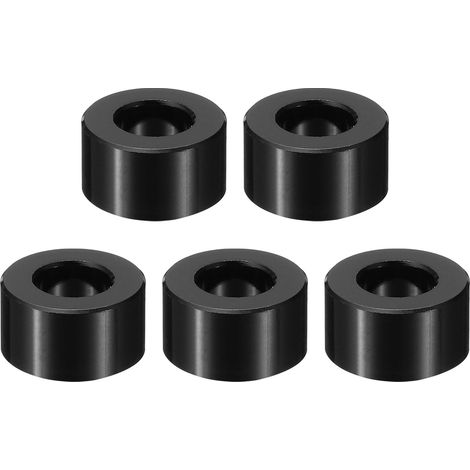 5 Pièces Entretoises en Aluminium M10 3/8" ID x 3/4" OD x 3/8" L (1/5)