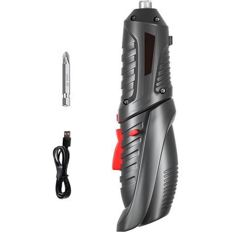 Tournevis multifonctionnel 250 tr/min avec embouts métalliques, kit d'outils de réparation pour téléphones portables, ordinateurs et appareils électroménagers. (1/5)