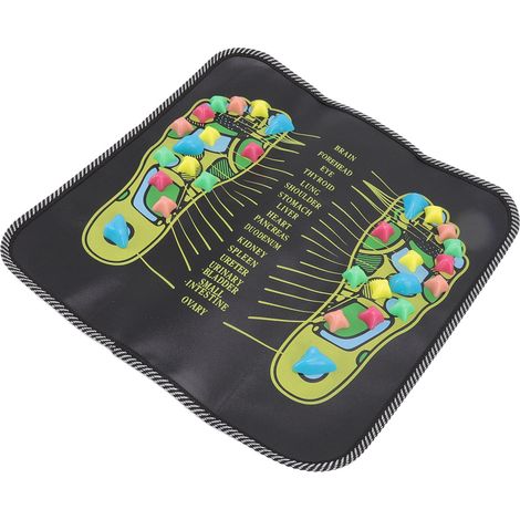 Fußmassagematte, regt die Durchblutung an, lindert Schmerzen, Pflasterstein-Effekt, Fußreflexzonenmassage, 35 x 35 cm / 13,8 x 13,8 Zoll (1/5)