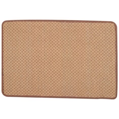 Tapis à griffer pour chat en sisal et bambou, griffoir résistant pour protection des meubles, 60 × 40 cm (1/5)