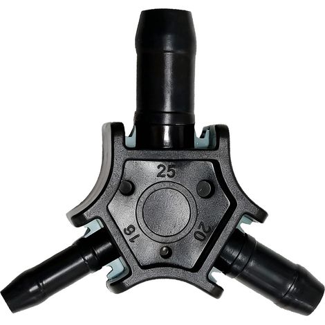 Multilayer Deburring Calibrator Ø16-20-26mm, Multilayer Tube Rectifier, Calibration and Deburring Tool for PEX Pipes, PER, Composites, Ergonomic Handle (1/5)