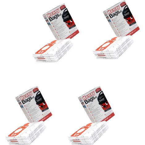 Lot de 4 Boîtes de 5 sacs (NVM1CH, NVM-1CH) Aspirateur