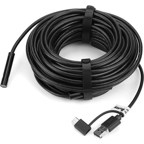 15 Meter langes, wasserdichtes HD-USB-Endoskop (1/5)