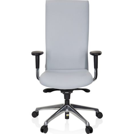 [GEBRAUCHT] B-Ware Hjh Office Bürostuhl Chefsessel Drehstuhl Office Tec Synchronmechanik Grau Möbel