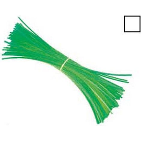 1BL FILO DI NYLON QUADRO PER DECESPUGLIATORE - mm.3 in spezzoni da cm.36 - conf. 30 pezzi