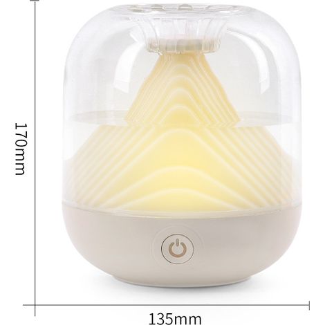 Humidificateur Portable Sans Fil 1L, Diffuseur D'Huiles Essentielles Silencieux Pour 20 M², Autonomie 20 Jours Pour (1/5)