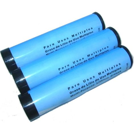 Lot 3 Cartouches de Graisse Recharges 15cm 85g grammes pour Pompe à Graisse 200cc