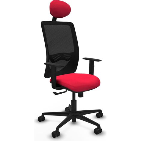 Silla de oficina piqueras y crespo Zulema negro espuma alta densidad (1/2)